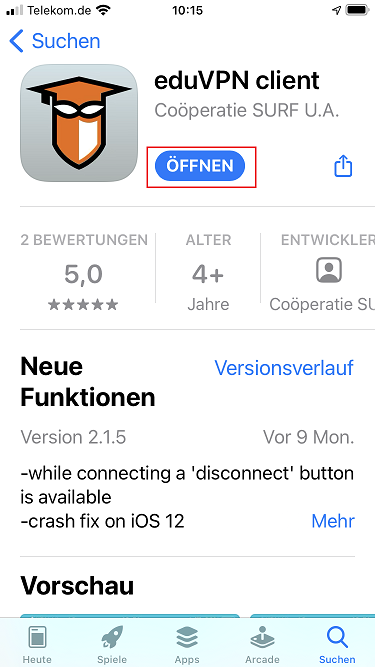 IPhone 8 edu_vpn Screenshot