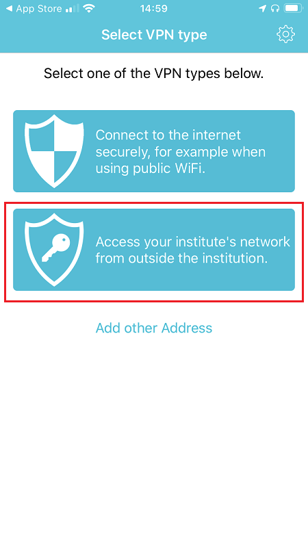 IPhone 8 edu_vpn Screenshot